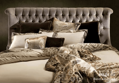 Итальянское элитное постельное сатин белье Roberto Cavalli Kilim MULTICOLORED LEOPARD