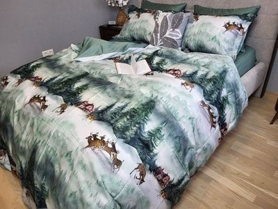 Постільна білизна преміум сатин Комфорт Текстиль BUKOVEL, Turkish satin