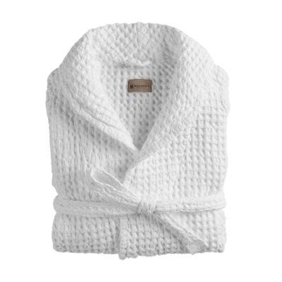 Халат вафельний преміум Biancoperla Milano Bianco