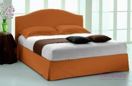 Подзор для кровати Almira Mix СПЮ-2 со складкой на углах медовый