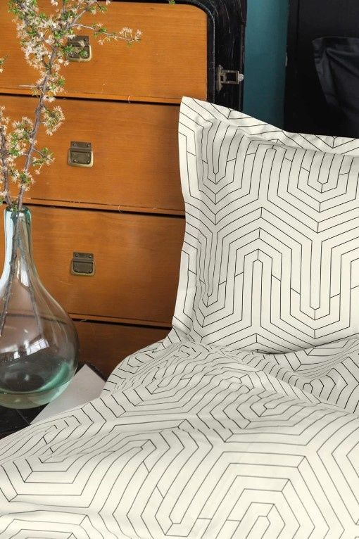 Постільна білизна сатин люкс Issimo Home Strada White