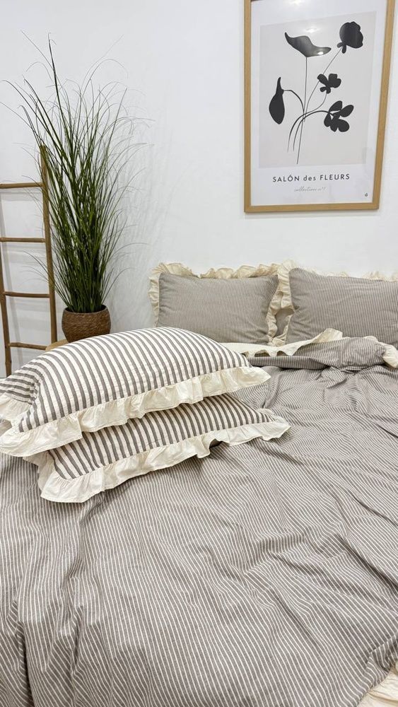 Постільна білизна варена бавовна з рюшами Macas Home Ruffle
