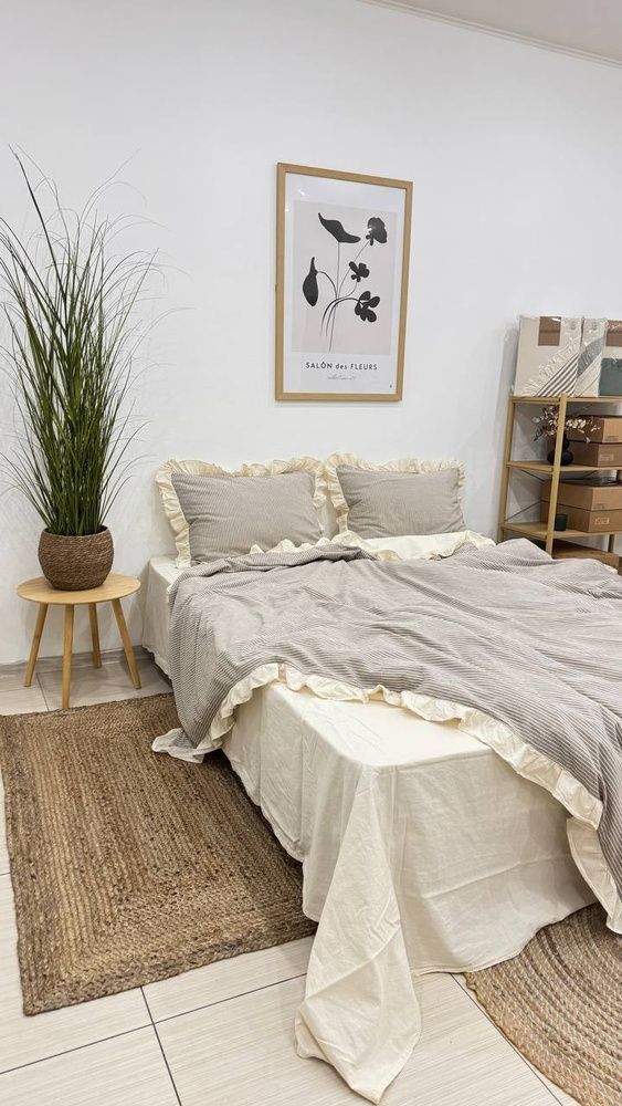 Постільна білизна варена бавовна з рюшами Macas Home Ruffle