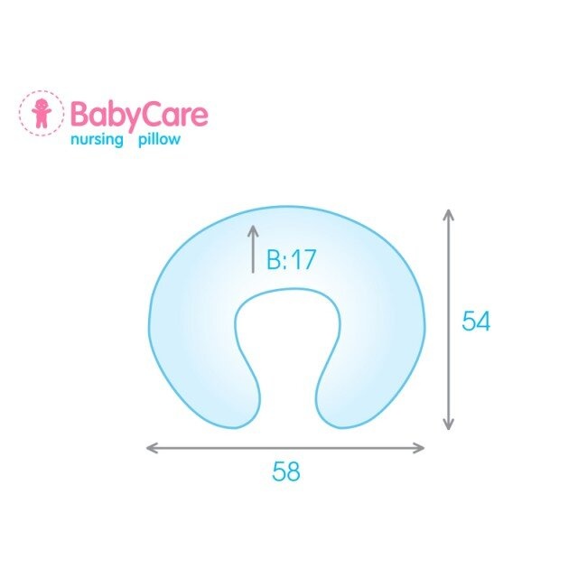 Подушка Sonex для беременных и кормления BabyCare зеленая