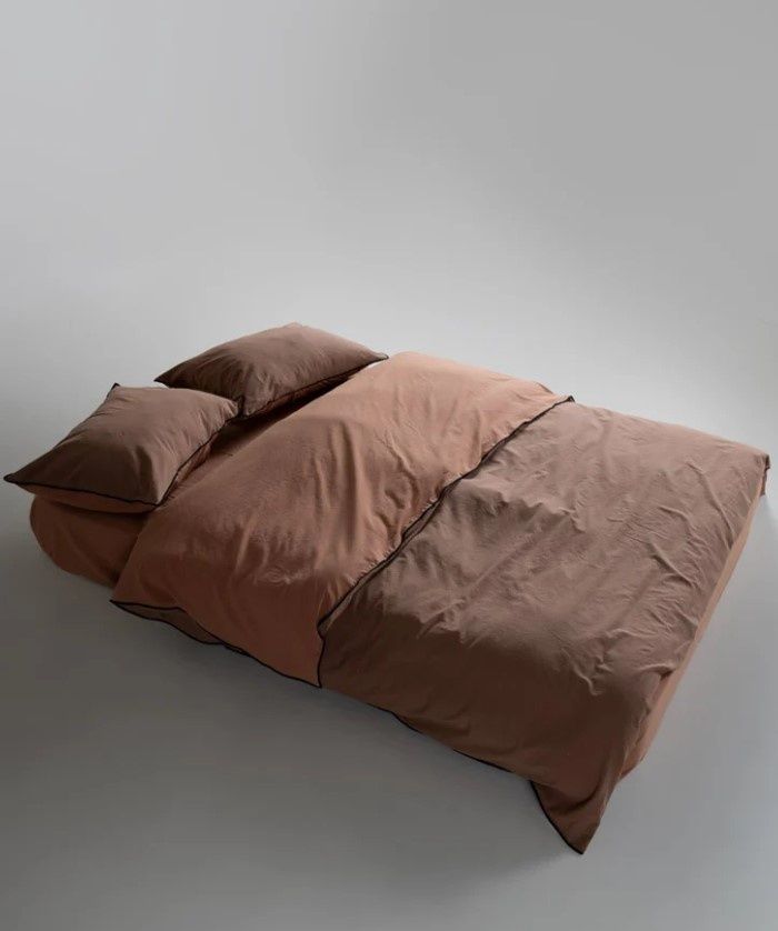 Постельное белье вареный хлопок Limasso Essualte doubleface Wood Smoke-Autmn