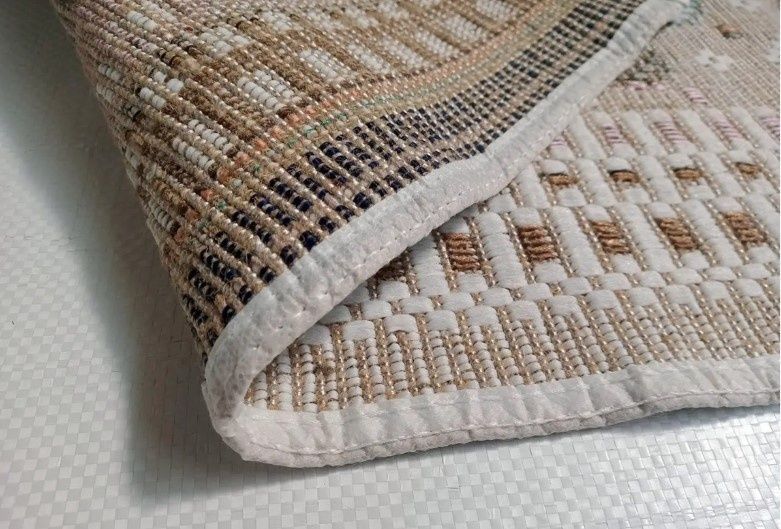 Ковер универсальный Izzihome Geo Jute Rug 50X80 _3 зелений