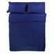 Комплект постельного белья Antoni Ранфорс Premium Бязь Сапфир темно-синий Евро 200х220 5