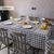 Скатертина з серветками Istanbul Piknik Set 140х180 см Happy Days Antrasit