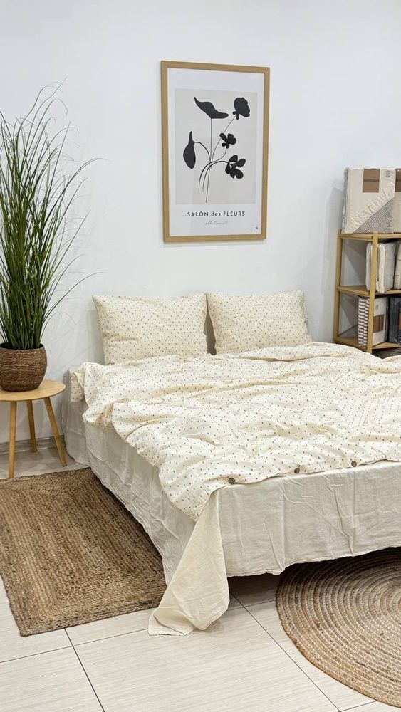 Постільна білизна варена бавовна Macas Home Freya Orange