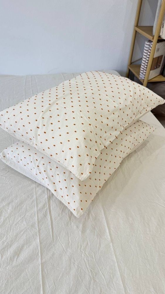 Постільна білизна варена бавовна Macas Home Freya Orange