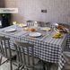 Скатертина з серветками Istanbul Piknik Set 140х180 см Happy Days Antrasit 1
