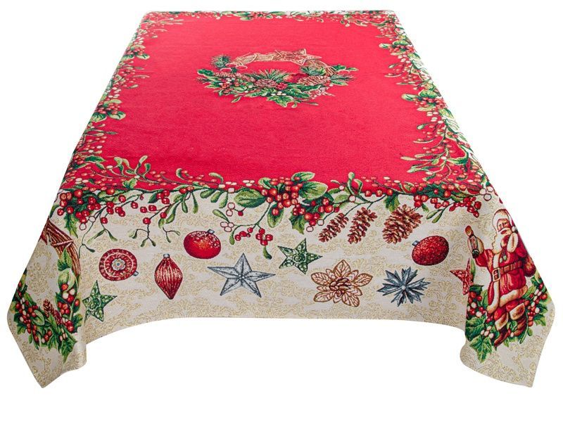 Новорічна скатертина Lefard HOME TEXTILE Гобелен WINK
