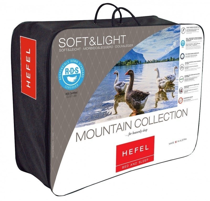 Подушка пухова Hefel Mont Blanc (3-Kammer) Soft
