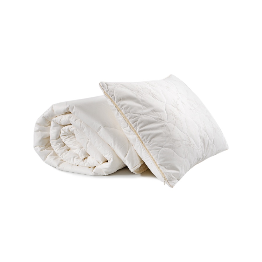 Набор одеяло+подушка (1шт) Lotus Home - Bamboo Extra антиаллергенное