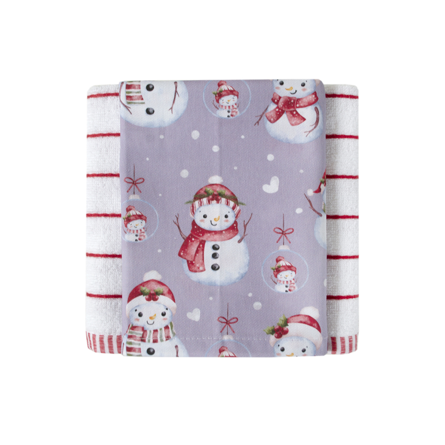 Набір рушників Lotus Home - Magic Snowmen, 40х60 см, Набір