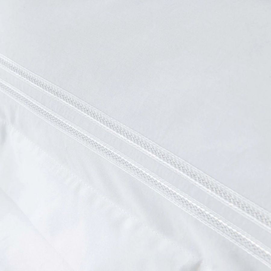 Постільна білизна Karaca Home перкаль - White Colletion Ada beyaz