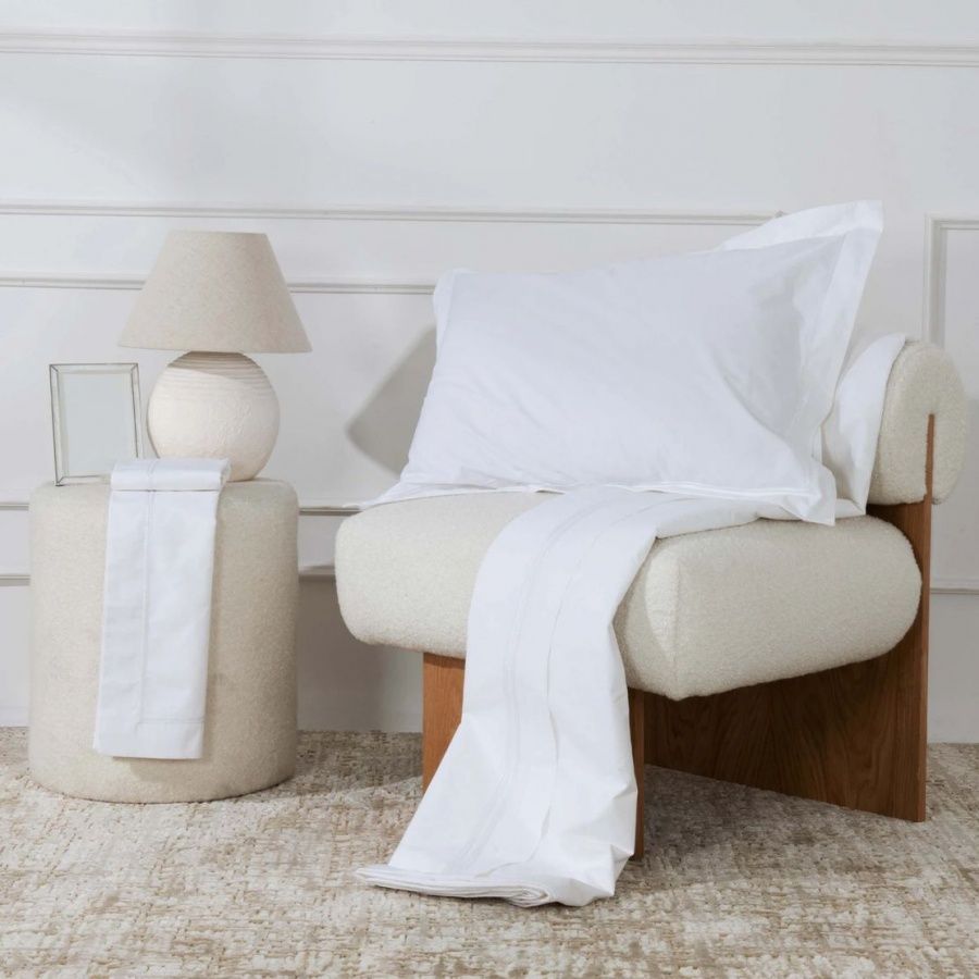Постільна білизна Karaca Home перкаль - White Colletion Ada beyaz