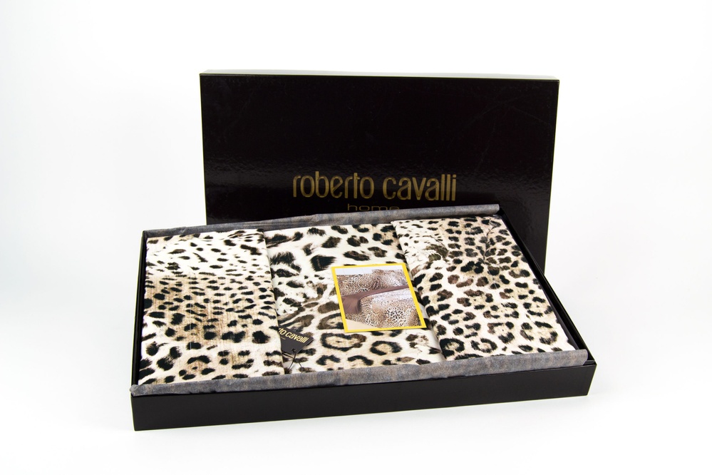 Итальянское элитное постельное сатин белье Roberto Cavalli BRAVO