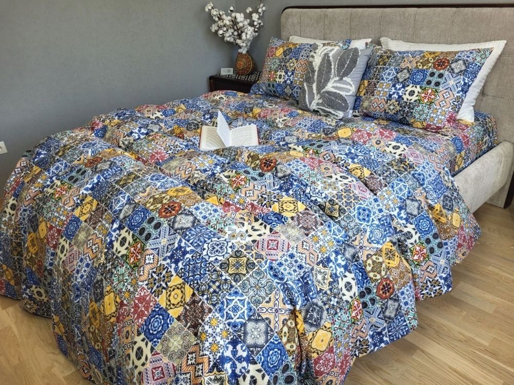 Постільна білизна фланель Комфорт текстиль Мозаїка NEW, Turkish flannel