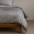 Підковдра U-tek Сатин Boston Soft Grey, Сірий, Євро, 160х220 см