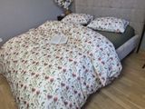 Постельное белье фланель Комфорт текстиль Праздничное настроение/хаки, Turkish flannel 5D