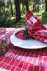 Скатертина з серветками Istanbul Piknik Set 140х180 см Happy Days Kirmizi 8