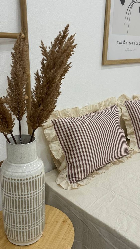 Постільна білизна варена бавовна з рюшами Macas Home Soil Chery