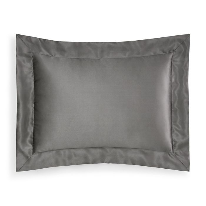 Шелковое постельное белье Gingerlily Plain Charcoal