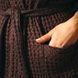 Вафельный халат премиум Biancoperla Milano Sole Bianco 5