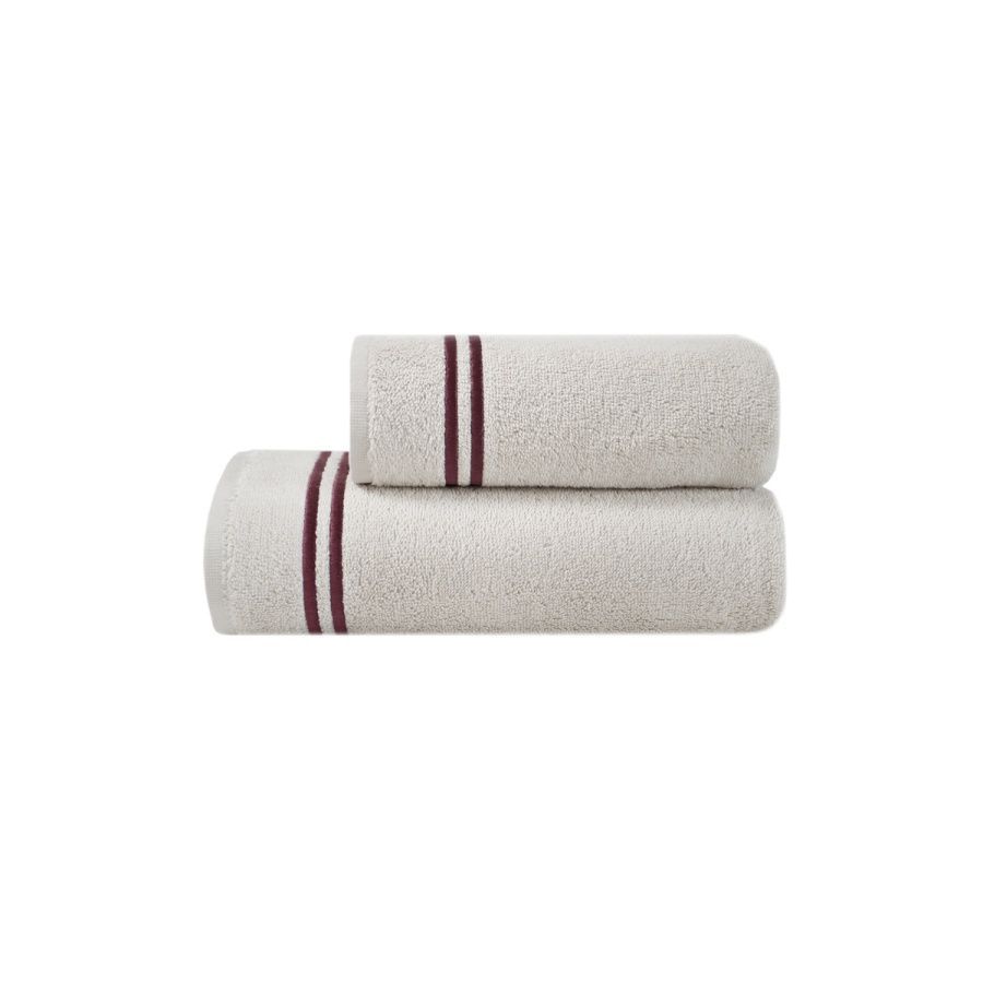 Рушник MieCasa - Milano bej-bordo