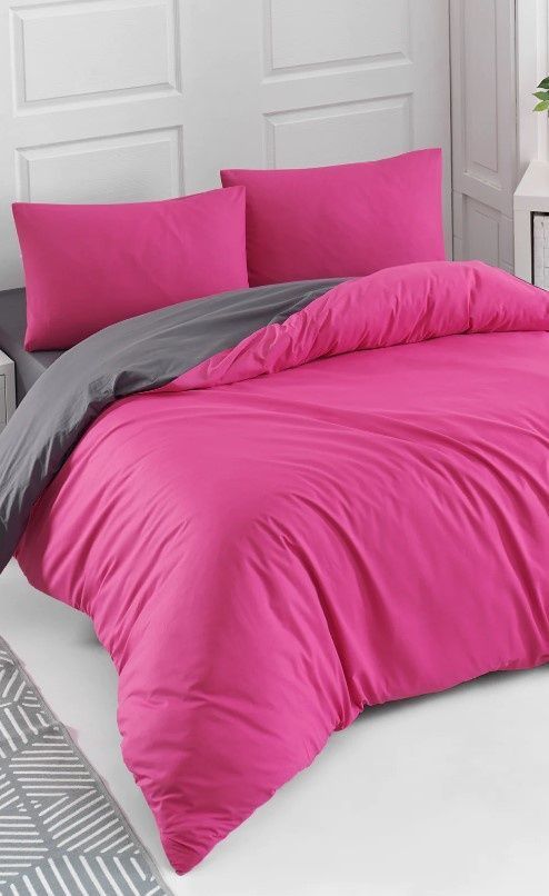 Постельное белье Charlotte Colorpool Fusya-Antrasit