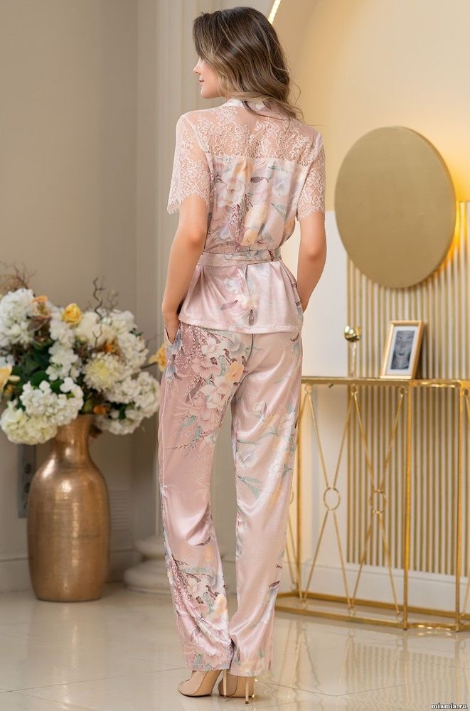 Жіноча шовкова піжама Mia-Mia "Мілінда" 3726, XS