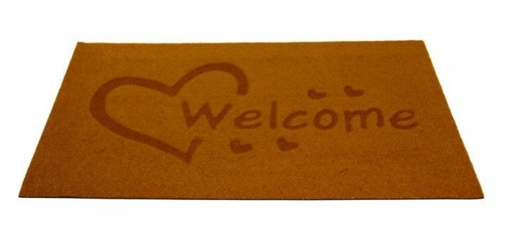 Килимок придверний PARGA 40*60 KAHVE WELCOME KALP