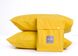 Комплект постільної білизни Antoni Ранфорс Premium Бязь Жовтий Євро 200х220 2