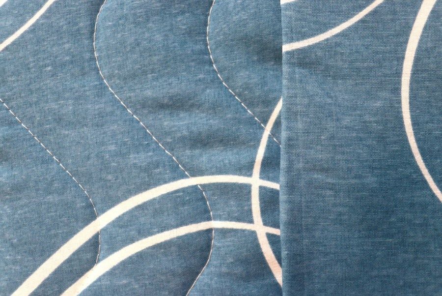 Ковдра гіпоалергенна IzziHome 4 сезона LIGHTHOUSE WEAVE-BLUE