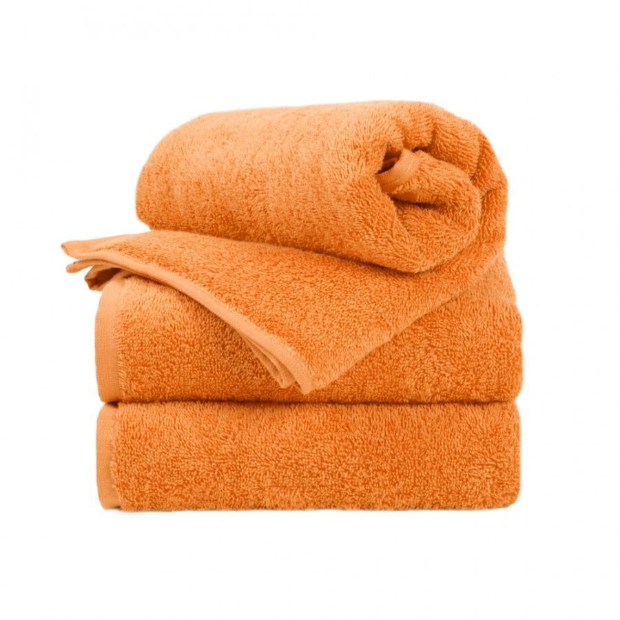 Полотенце Lotus Home Отель - Оранжевый (20/2) 500 г/м&sup2;, Оранжевый, 50х90 см, Для лица