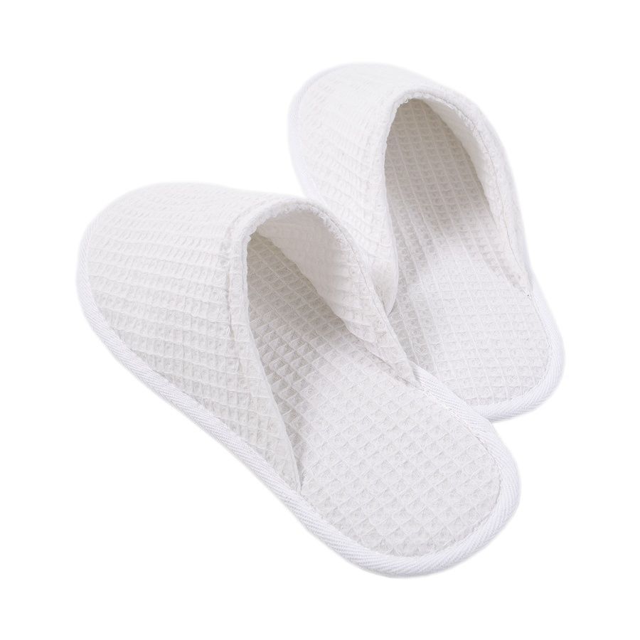 Тапочки вафельные Lotus Home - White белые (42-43), Белый, 42-43