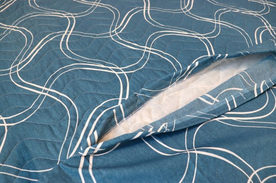Ковдра гіпоалергенна IzziHome 4 сезона LIGHTHOUSE WEAVE-BLUE