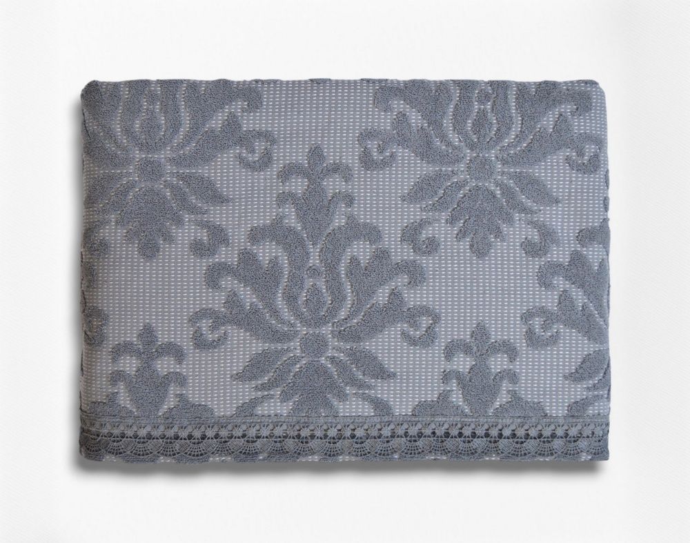 Махрове покривало Moss Zeren Dark Grey