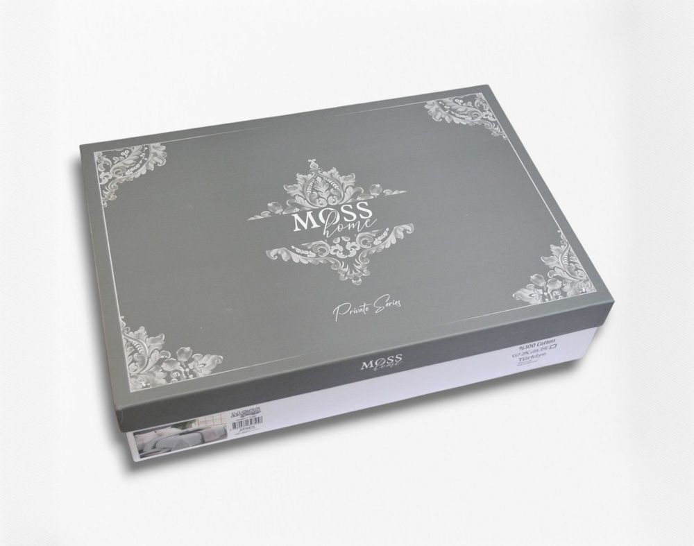 Махрове покривало Moss Zeren Dark Grey