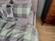 Постільна білизна варена бавовна Комфорт Текстиль Green Kilt Rock Gray, Washed Cotton 4