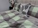 Постільна білизна варена бавовна Комфорт Текстиль Green Kilt Rock Gray, Washed Cotton 2