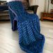 Хутровий плед Home Textile Chinchilla Plaid Синій 1