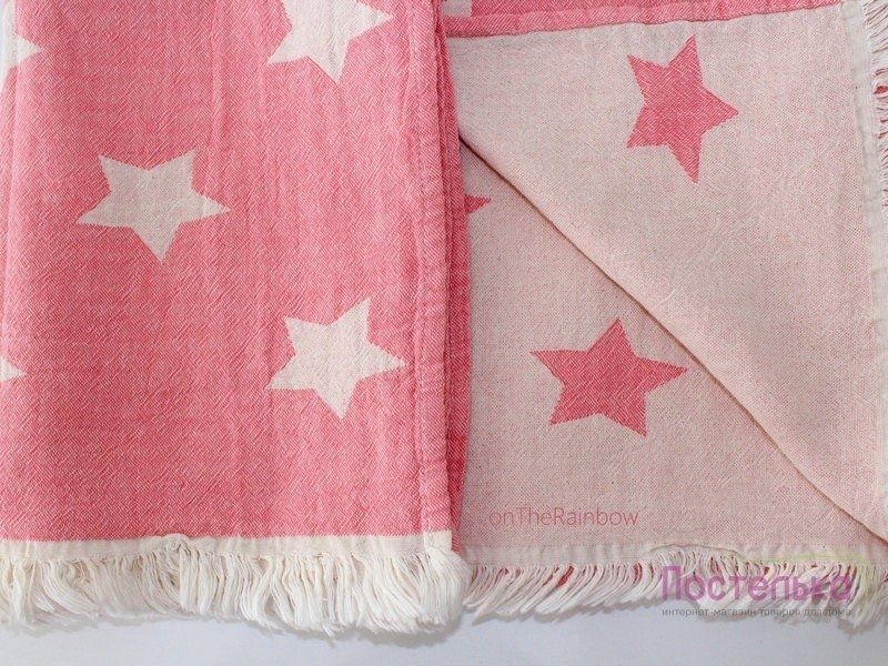 Плед-накидка Barine - Stars Throw pembe