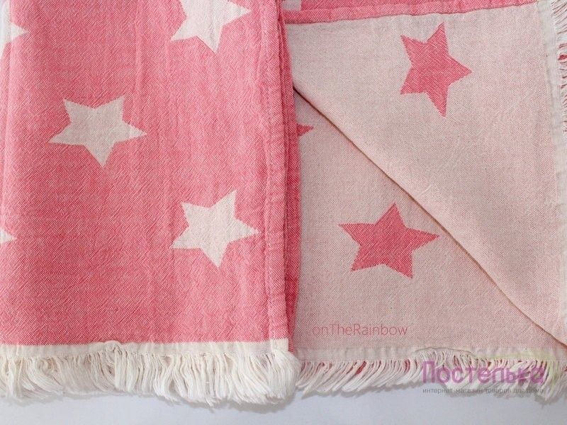 Плед-накидка Barine - Stars Throw pembe