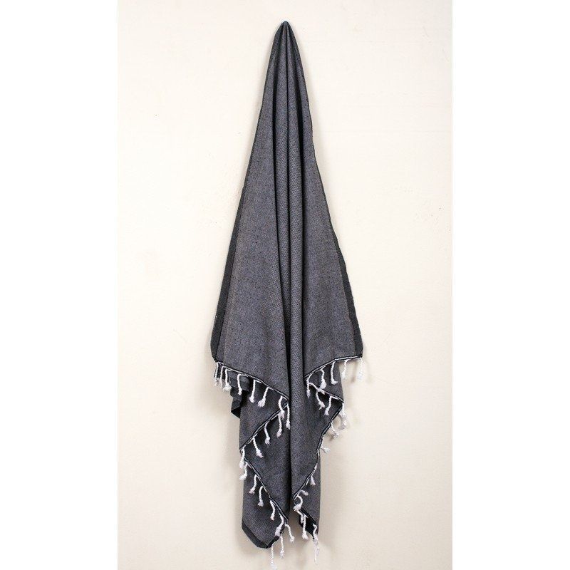 Рушник Barine Pestemal Engin Black