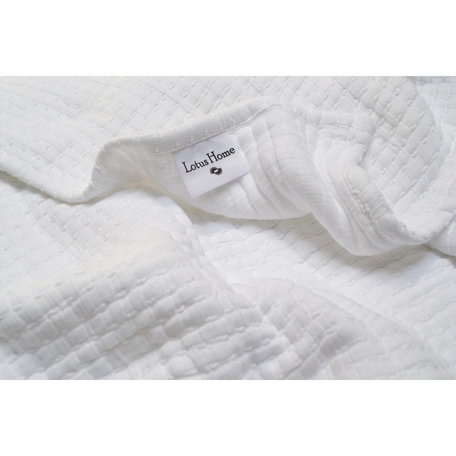 Покрывало вафельное Lotus Home - Leeds white