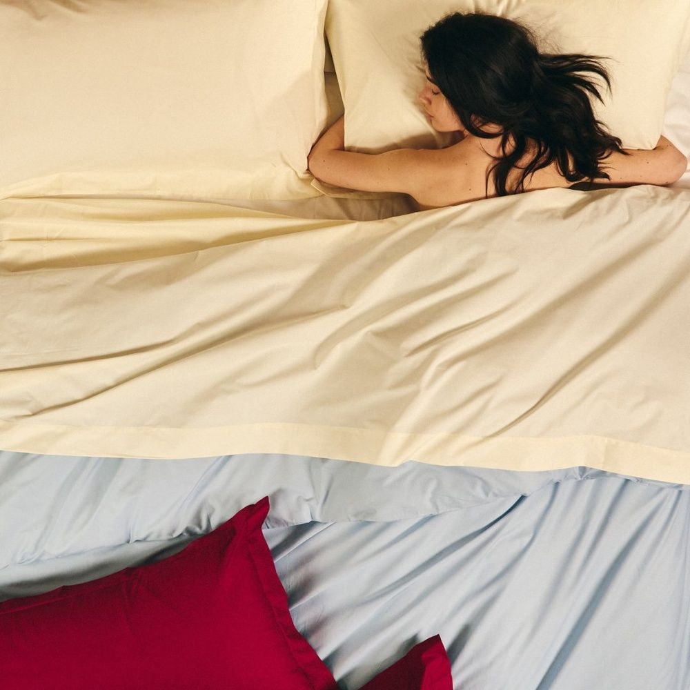 Итальянское постельное белье перкаль Biancoperla Onice Dolomia
