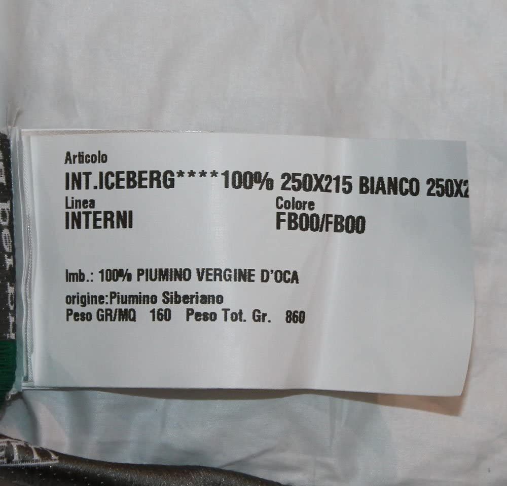 Пуховое одеяло Cinelli Iceberg Spring 100% пух (Всесезонное)