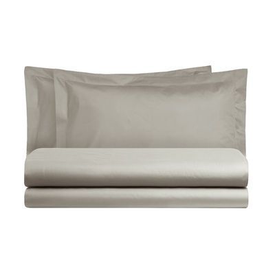 Італійська постільна білизна перкаль Biancoperla Onice Dolomia